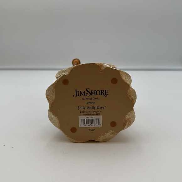 Jim Shore Jolly Holly Days Victorian Angel with Candle - Picture 6 of 16